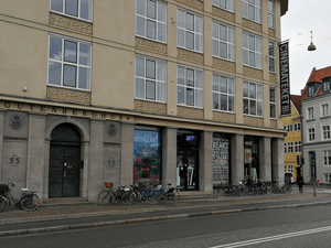 Indendørs stofbanner i København